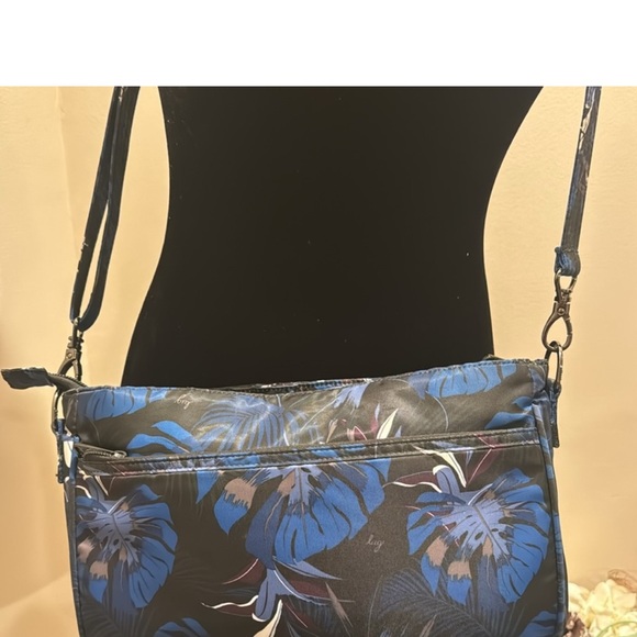 EUC LUG Mambo blue leaf crossbody bag - Picture 11 of 13